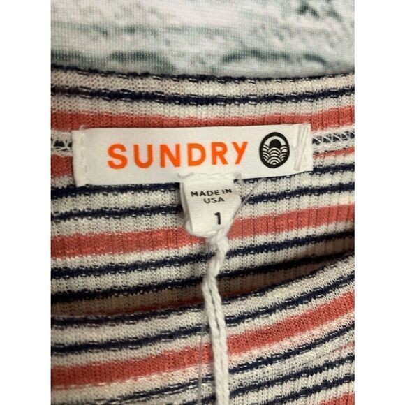 NWT Sundry Stripe strappy tank. Small - Picture 4 of 4